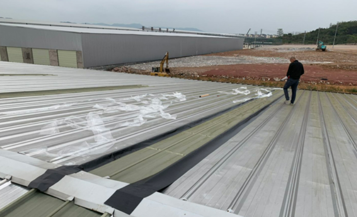 同安厂房屋面防水维修案例